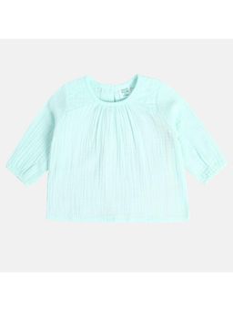 MINI KLUB - Girls Self Design Tops - Blue