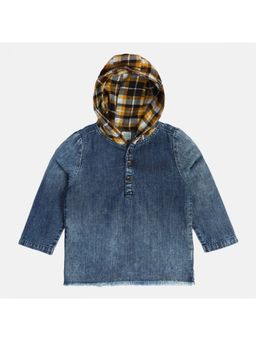 MINI KLUB - Boys Solid Sweatshirts - Blue