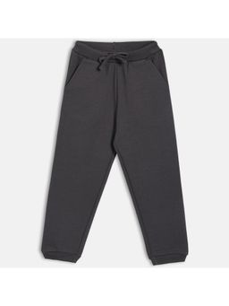 MINI KLUB - Girls Solid Joggers - Grey