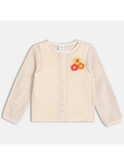 MINI KLUB - Girls Self Design Tops - Beige