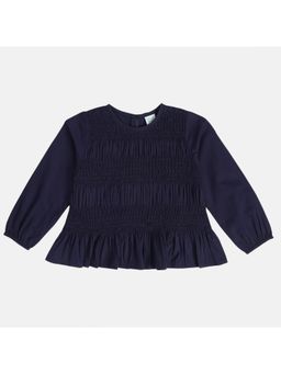 MINI KLUB - Girls Textured Tops - Blue