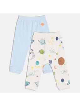 MINI KLUB - Boys Printed Joggers - Multi-Color (Pack of 2)