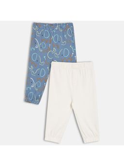 MINI KLUB - Boys Printed Joggers - Multi-Color (Pack of 2)
