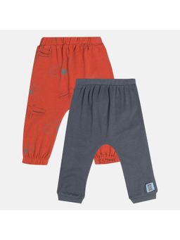 MINI KLUB - Boys Printed Joggers - Multi-Color (Pack of 2)