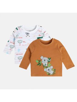 MINI KLUB - Boys Printed T-shirts - Multi-Color (Pack of 2)