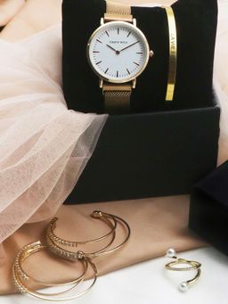 Joker and Witch - Joker & Witch Golden Glory Love Stack for Women JWLS257 (Pack of 4)