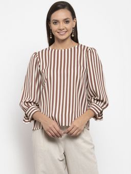 Gipsy - Mocca Fashion Blouse