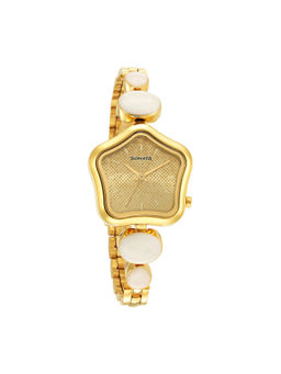 Sonata - Utsav 8185YM01 Gold Dial Analog Watch For Women