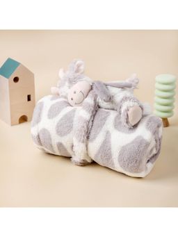 Kicks and Crawl - Tall Giraffe Blanket and Toy (Set of 2)