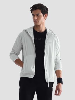 U.S. POLO ASSN. - Uspa Active Sports Men Solid Hooded Active Jacket