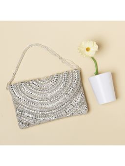 Peora - Clutch Purses for Women Wedding Handmade Evening Party Bridal Clutch - C96S