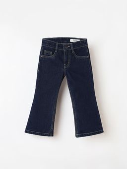 Blue Giraffe - Boys Solid Regular Fit Mid Rise Bootcut Jeans