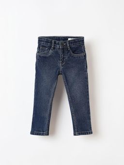 Blue Giraffe - Boys Solid Regular Fit Mid Rise Skinny Jeans