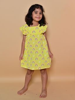 ARTH LIFE - Yellow Rainbow Dress