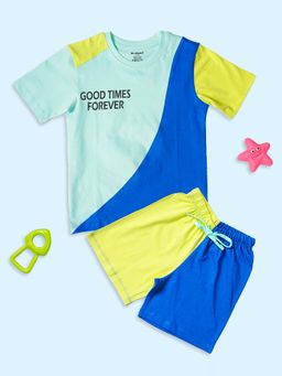 Be Awara - Boys Good Times Oversized T-shirt & Short