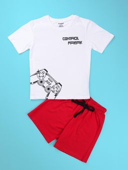 Be Awara - Boys Control Freak Oversized T-Shirt & Short