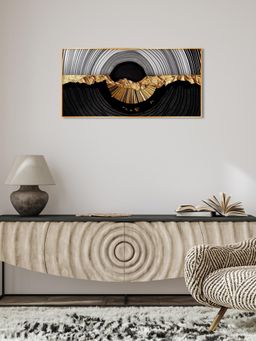 The Next Decor - Solar Essence Glass Finish Horizontal Wall Art