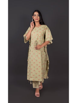 Zolo Label - Meira Modal Kaftan With Pants (Set of 2)