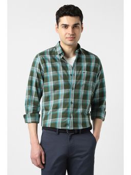 Peter England - Multi-Color Cotton Full Sleeves Shirt