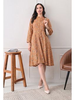 SILSELAH - Printed A-Line Dress