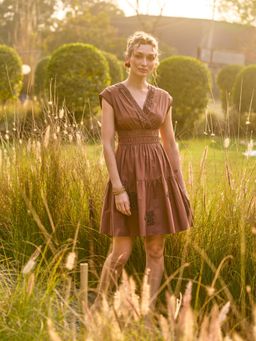 Style Island - Stephanie Embroidered Dress