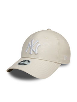 New Era - Women CRINKLED PU 9FORTY NEYYAN STNSTN Beige Caps