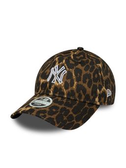 New Era - Women WMNS OUTLINE LEOPARD 9TWENTY NEYYAN BLK Black Cap