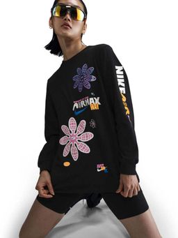 Nike - Sportswear Women Loose Long-Sleeve Graphic T-Shirt