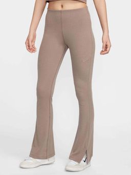 Nike - Sportswear Chill Knit Women Tight Mini-Rib Flared Leggings