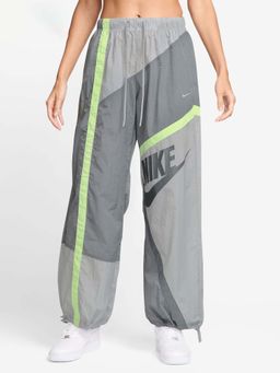 Nike - Women Mid-Rise Loose Woven Open-Hem Joggers