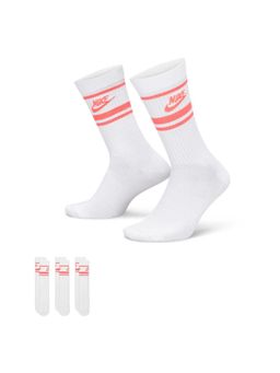 Nike - Unisex Sportswear Dri-FIT Everyday Essential Socks (Pack of 3) (M)