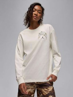 Nike - Women W J BRK LS OS GFX RLT T-shirt