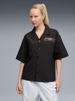 Puma - Womens Black Future Archive Boxy Solid Shirt