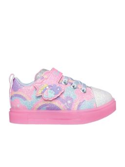 SKECHERS - Infants Twinkle Sparks Ice 2.0 - Shim Pink Casual Sneakers