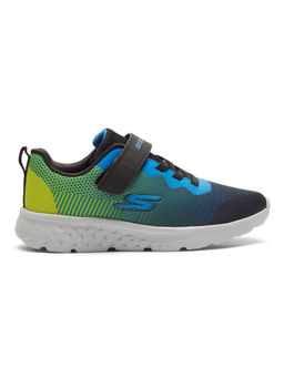 SKECHERS - Boys GO RUN 400 Multi-Color Lime Running Shoes