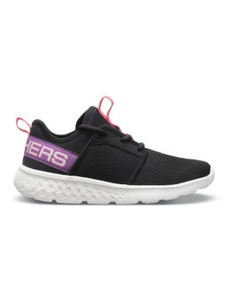 SKECHERS - Girls GO RUN 400 Black Running Shoes