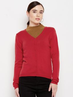 Madame - Women Red Cardigans