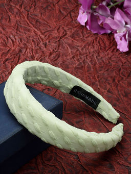 Stol'N - Green Abstract Handmade Hair Band (3-12 Years)