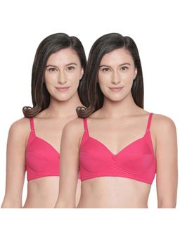 Bodycare - Perfect Coverage Padded Bra-Pack Of 2 - Pink