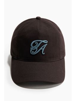 H&M - Women Brown Cotton Twill Cap