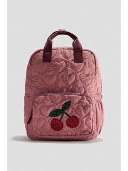 H&M - Girls Pink Motif-Detail Backpack