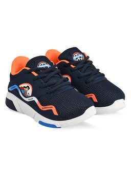 Campus - Patterned Blue Sports Shoes For Boys