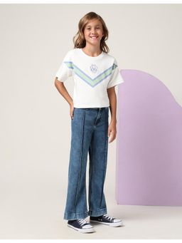 U.S. POLO ASSN. - Girls Mid Rise Bootcut Jeans