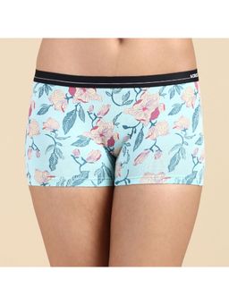 Tailor and Circus - Womens Tencel Modal Micro Boy Shorts - Blue