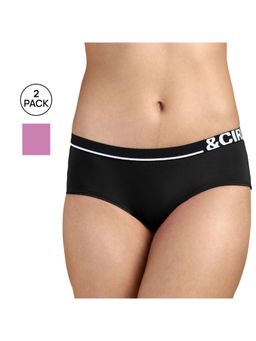 Tailor and Circus - Womens Tencel Modal Micro Hipster Briefs (Pack of 2)