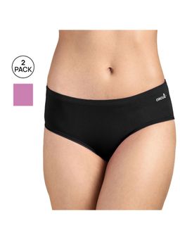 Tailor and Circus - Womens Solid Bare Tencel Modal Micro Hipster Briefs (Pack of 2)