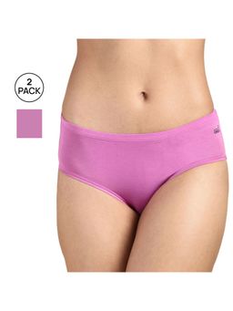 Tailor and Circus - Womens Bare Tencel Modal Micro Hipster Briefs - Purple (Pack of 2)