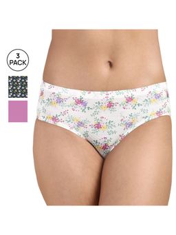 Tailor and Circus - Womens Bare Tencel Modal Micro Hipster Briefs - Multi-Color (Pack of 3)