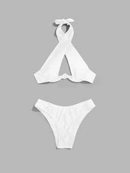 Cider - Miss Independent Cut-Out Underwire Bikini Set