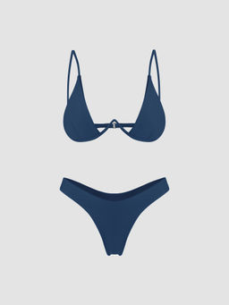 Cider - Sea Underwire Bikini Set